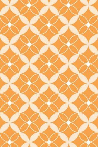 Background Wallpaper Circle Flower Pattern Gray Orange Pink