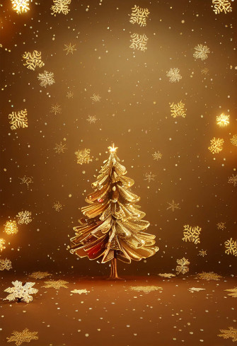 Gold Christmas Wallpaper