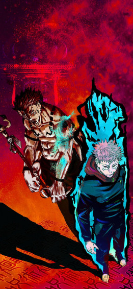 Jujutsu Kaisen iPhone Wallpaper Culling Games Panels