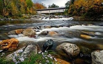 Ammonoosuc River In New Hampshire HD Wallpaper Background Image