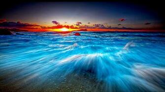 Wave Desktop Wallpaper High Definition Quality