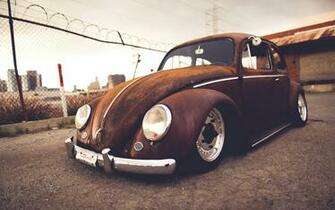 Volkswagen Bug Classic Car Wallpaper