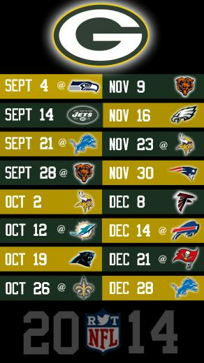Nfl Schedule Wallpaper For iPhone Of Nflrt