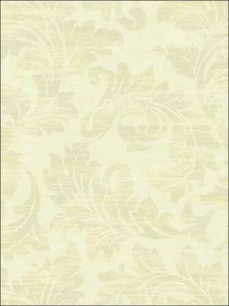 Leaf Scroll Wallpaper Pattern Fy40003 Name Gold