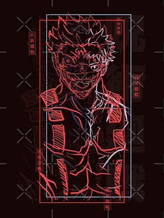 Sukuna Rage Sorcery Fight Greeting Card By Nyuiislucky