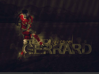Steven Gerrard Wallpaper By Fortunegfx