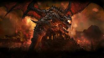 Wallpaper World Of Warcraft Dragon Wings Tail Wildfire