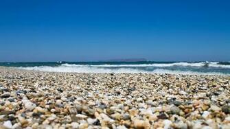 Beach Pebbles Wallpaper By Kay Morrison