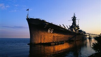 Battleship Alabama Wallpaper Vehicles