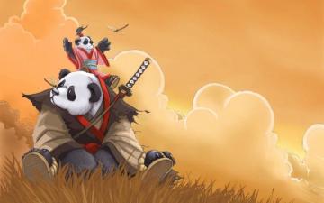 Panda S Anime HD Wallpaper Cartoon