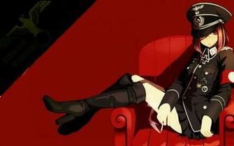 Cross Meganekko Cigarettes Anime Girls Wallpaper