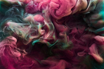 Colorful Smoke Background For Wallpaper