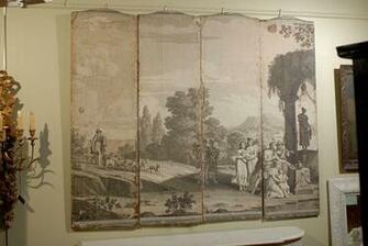 Grisaille Art Wallpaper Murals Screens Part I Laurel Home