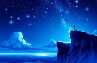 Blue Anime Wallpaper