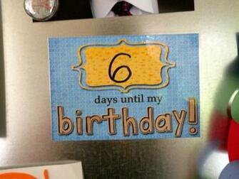 BirtHDay Countdown Cute Wallpaper For Desktop