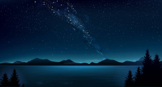 Night Mountain Wallpaper