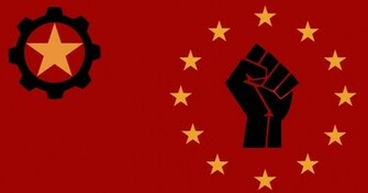 Socialist Rose Wallpaper American Flag By