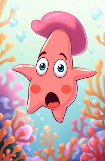 Surprised Patrick Wallpaper