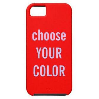 Solid Color Background Template iPhone Se 5s Case