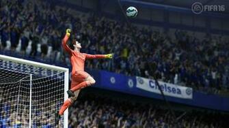 Thibaut Courtois In Fifa Gameplay 4k Wallpaper