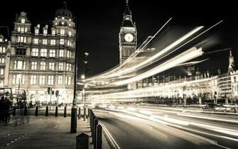 London Black And White Wallpaper Travel