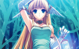 Blue Anime Wallpaper
