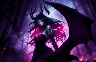 Female Demon Wallpaper