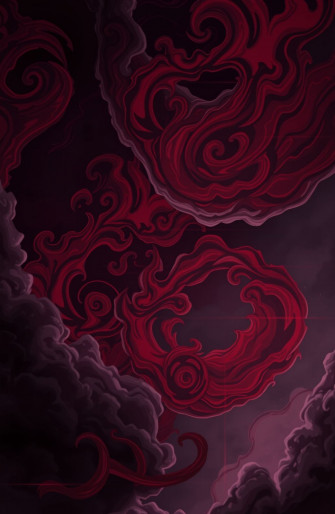 Akatsuki Clouds HD Wallpaper