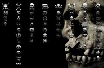 Ps3 Wallpaper And Themes Skull N Crossbones Theme