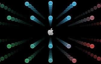 Apple Brand Color Bubbles Wallpaper HD Home Of