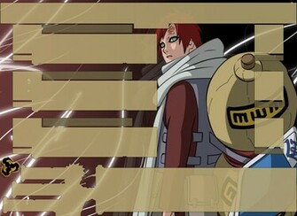 Naruto Arena Gaara Background By Atomicreset