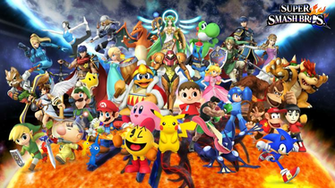 Smash Bros Wiiu 3ds Wallpaper By Roydgriffin