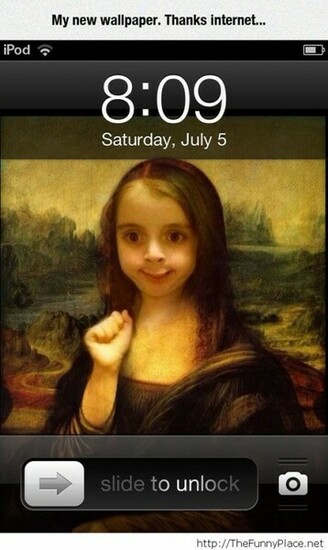 Funny Mona Lisa Wallpaper Thefunnyplace