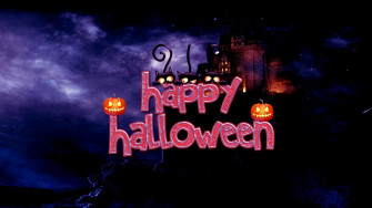 Neon Halloween Wallpaper On
