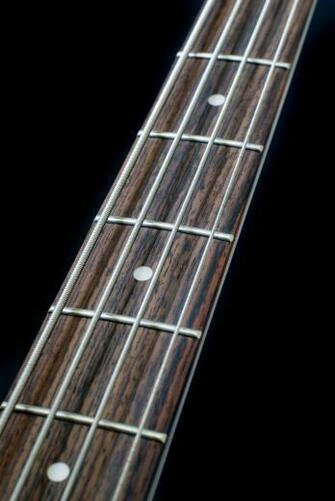 Isolated Jazz Rock Bass Bassone Of Guitar Automatically Meant That