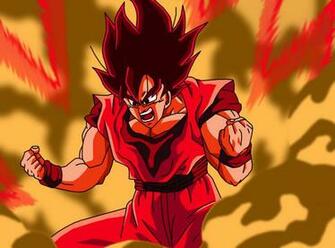 Goku Powering Up Wallpaper Kaioken Power By