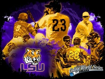Ncaa Cws Lsu Wallpaper Desktop Background