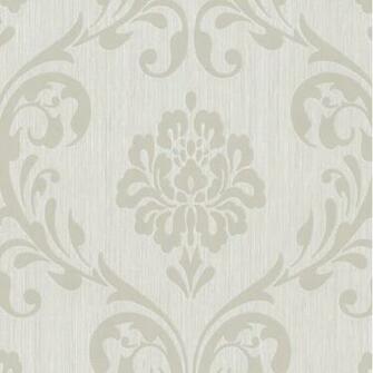 International Ornament Damask Embossed Textured Wallpaper