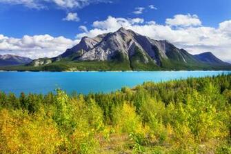 Abraham Lake Banff National Park Canada Alberta