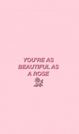 Quote Pink Quotes Aesthetic Wallpaper