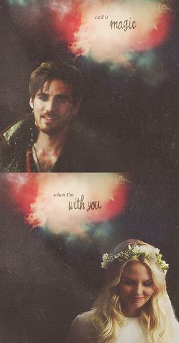 Once Upon A Time Image Emma And Hook HD Wallpaper