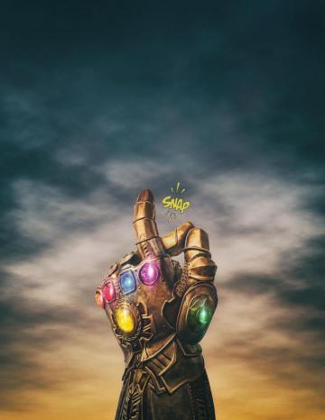 Avengers Marvel Superhero Phone Wallpaper Thanos