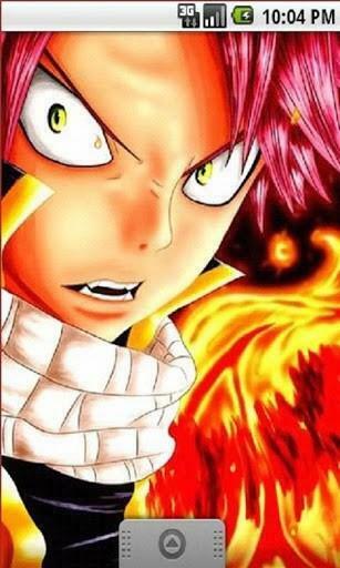 Bigger Natsu Fire Dragon Slayer Lwp For Android Screenshot