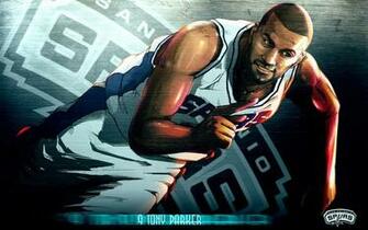 Nba San Antonio Spurs Players Cartoon Artworks Personal