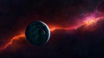 Full HD Wallpaper Space Earth Nebulae Planets Stars 4k Ultra