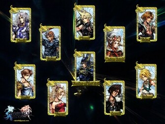 Final Fantasy Dissidia Desktop And Mobile Wallpaper Wallippo