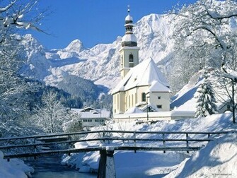 Wallpaper Nature Winter Wonderland