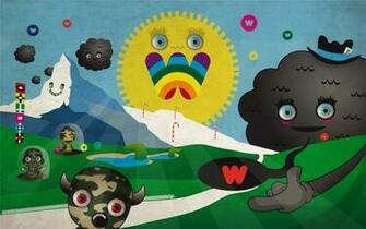 Kids Illustration Funny Background Web Image Desktop Wallpaper