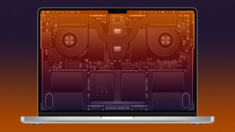 M2 Macbook Pro Schematic Wallpaper
