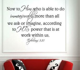 Ephesians Now To Him